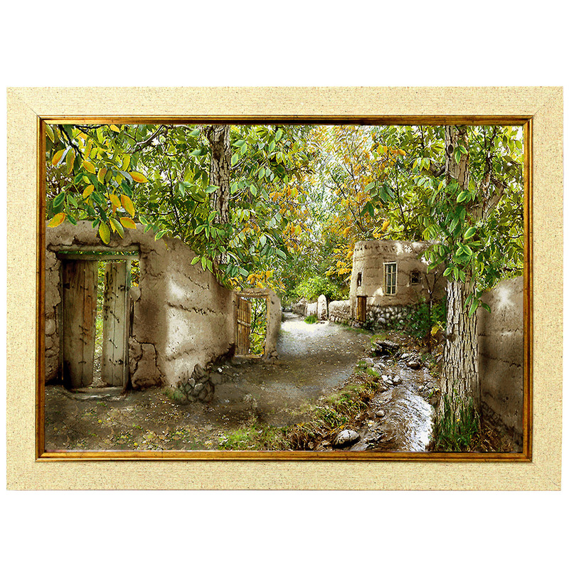 تابلو طرح کوچه باغ کد P1882