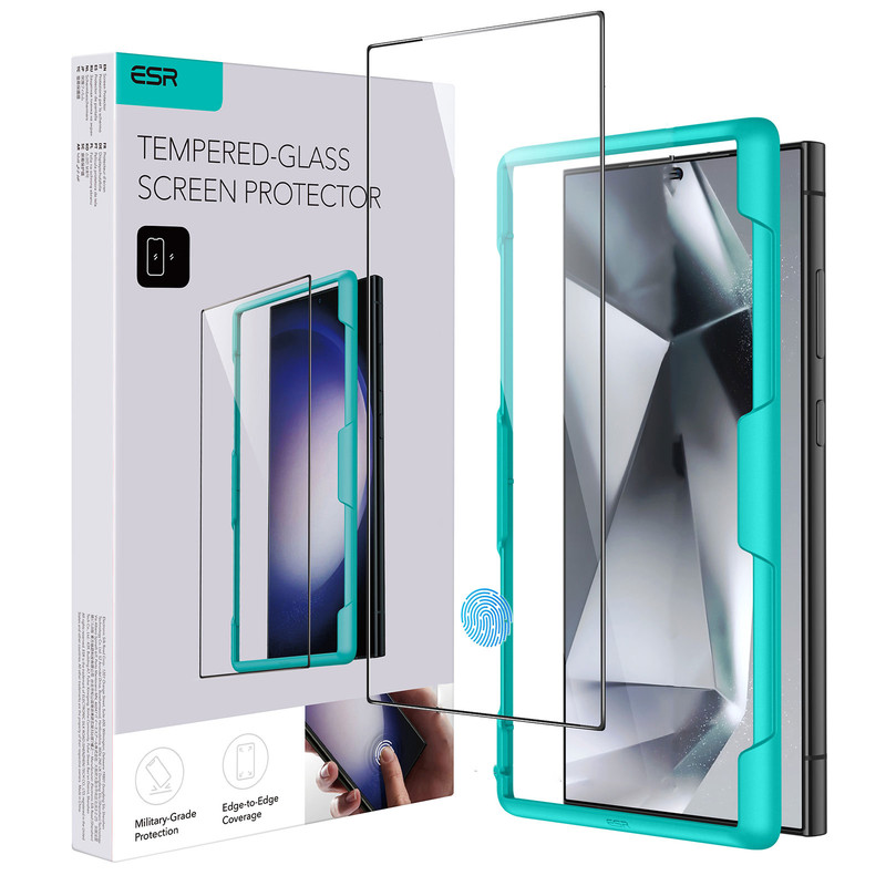 خرید و قیمت محافظ صفحه نمایش ای اِس آر مدل Tempered-Glass مناسب برای گوشی موبایل سامسونگ Galaxy S24 Ultra