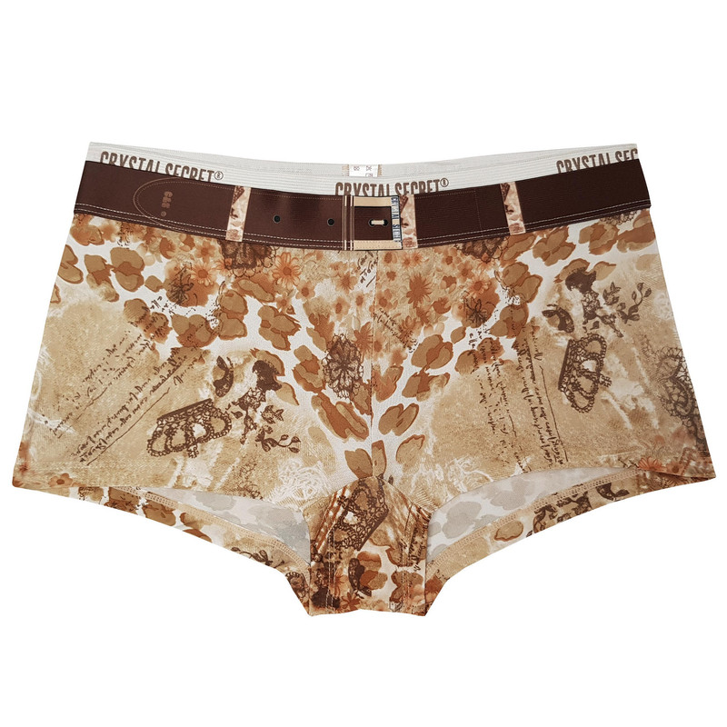 خرید و قیمت شورت زنانه مدل 4507 رنگ قهوه ای