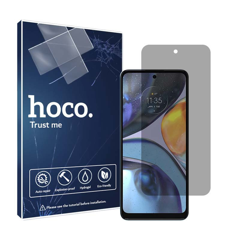 خرید و قیمت محافظ صفحه نمایش حریم شخصی هوکو مدل HyPRV مناسب برای گوشی موبایل موتورولا Moto G22