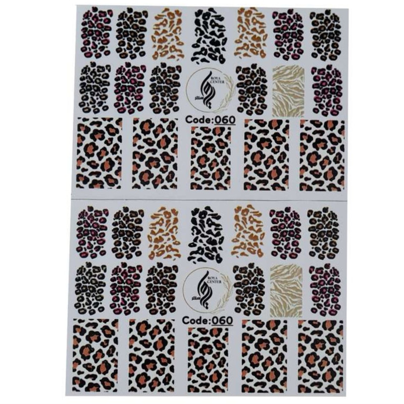 برچسب لنز ناخن رویاسنتر مدل 060LL مجموعه 2 عددی