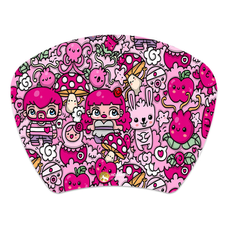 ماوس پد هومرو مدل MC077 طرح دخترونه فانتزی