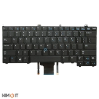 کیبورد لپ تاپ Dell Latitude E7440 E7420 E7240 US Layout Keyboard