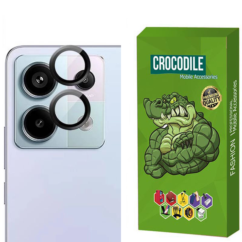 محافظ لنز دوربین کروکودیل مدل C-R مناسب برای گوشی موبایل شیائومی Redmi Note 13 Pro 5G