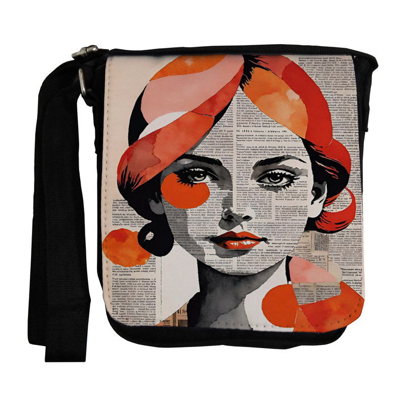 کیف رودوشی طرح دختر کد nb120