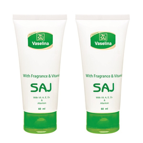 خرید و قیمت وازلین ساج مدل بادام حجم 60 میلی لیتر مجموعه 2 عددی