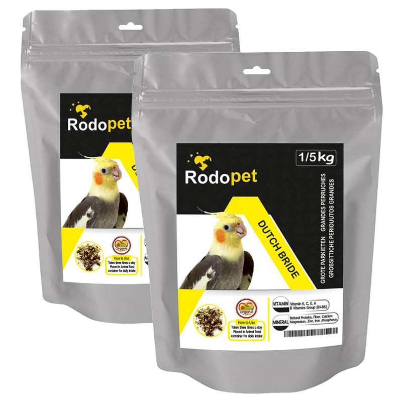 خرید و قیمت غذای عروس هلندی ردوپت مدل DBR1500 وزن 1500 گرم بسته بندی 2 عددی