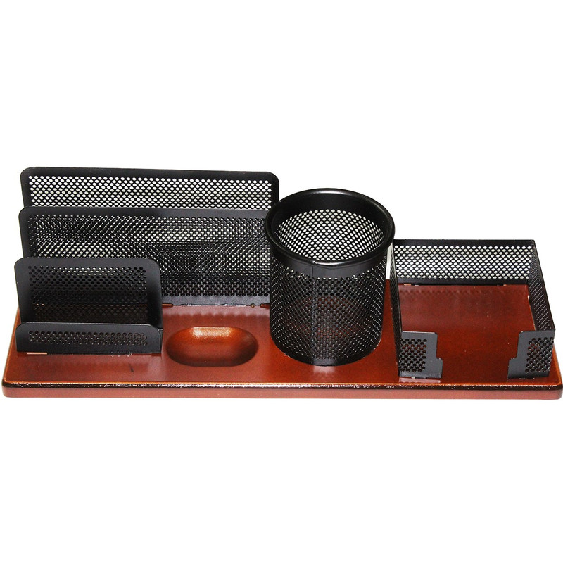 مجموعه لوازم اداری رومیزی 5 تکه شهاب تحریر مدل ST5