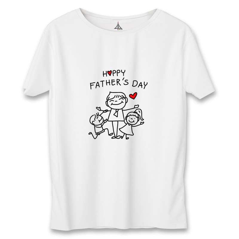 خرید و قیمت تیشرت آستین کوتاه مردانه به رسم مدل روز پدر کد 3401