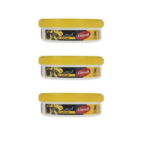 گریس کاسپین مدل Multipurpose وزن 125 گرم بسته سه عددی