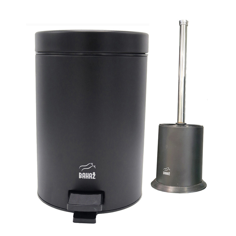 ست سطل زباله و فرچه بهاز کالا مدل kotah 02