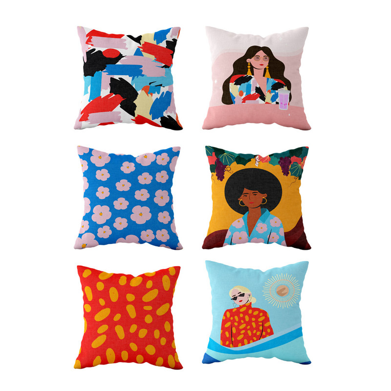 کوسن طرح فانتزی مدل Q2K48-53 بسته شش عددی