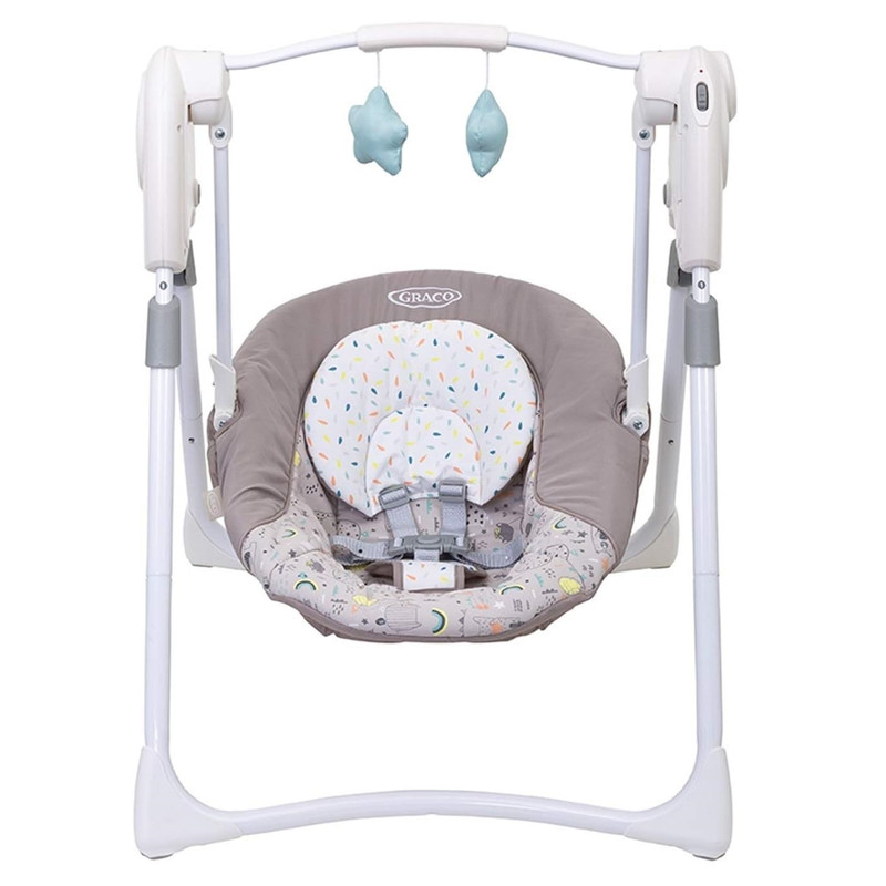 تاب برقی نوزاد گراکو مدل graco swing slim spaces daydream