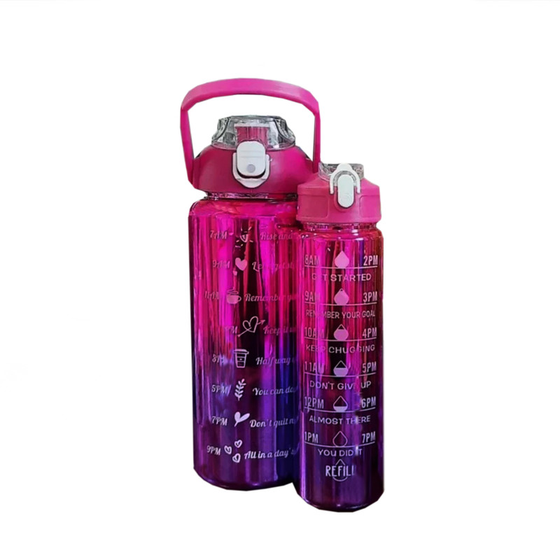 قمقمه مدل بشکه ای گنجایش 2 لیتر بسته 2 عددی