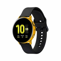 برچسب ماهوت طرح Matte-Deep-Mustard مناسب برای ساعت هوشمند سامسونگ Galaxy Watch Active 2 44mm