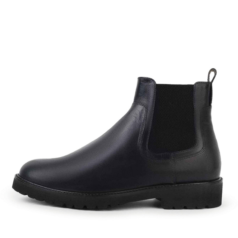 نیم بوت مردانه کروم مدل چرم چلسی 2322010