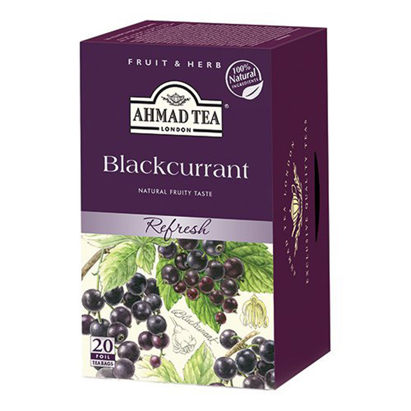 بسته دمنوش چای احمد مدل Blackcurrant