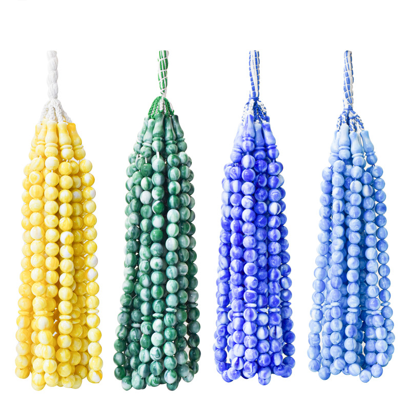 تسبیح مدل گل نرگس کد ad-44 مجموعه 40 عددی