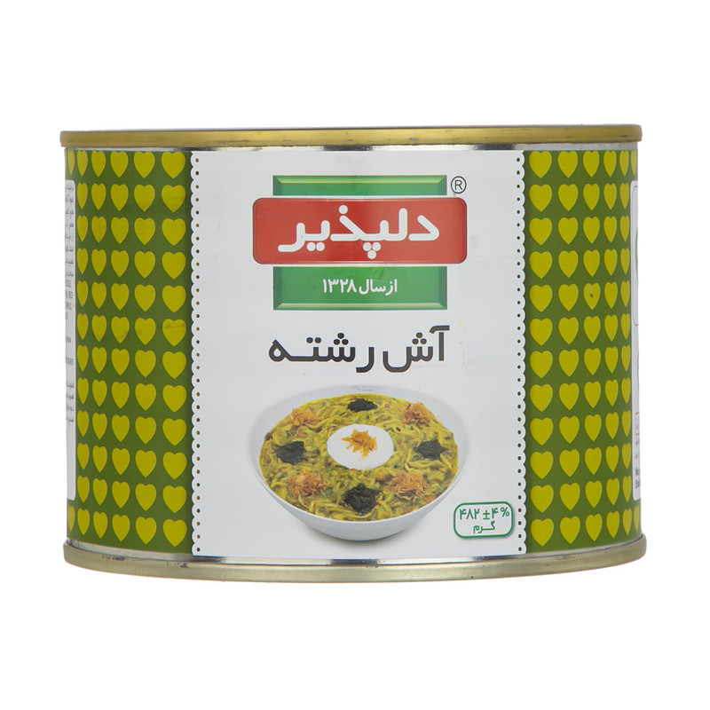 کنسرو آش رشته دلپذیر - 482 گرم