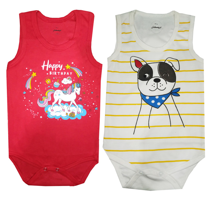 بادی نوزادی تروسکان مدل dag مجموعه 2 عددی