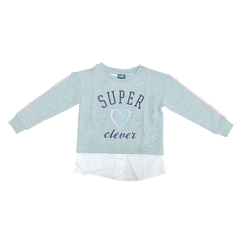 بلوز آستین بلند دخترانه لوپیلو مدل A0