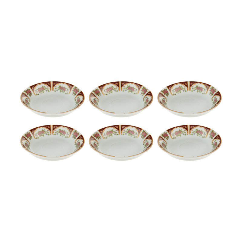 نعلبکی نسترن مدل S06 بسته 6 عددی