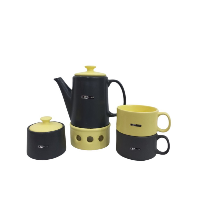 سرویس چای خوری 7 پارچه آی سرام مدل وارمر دار