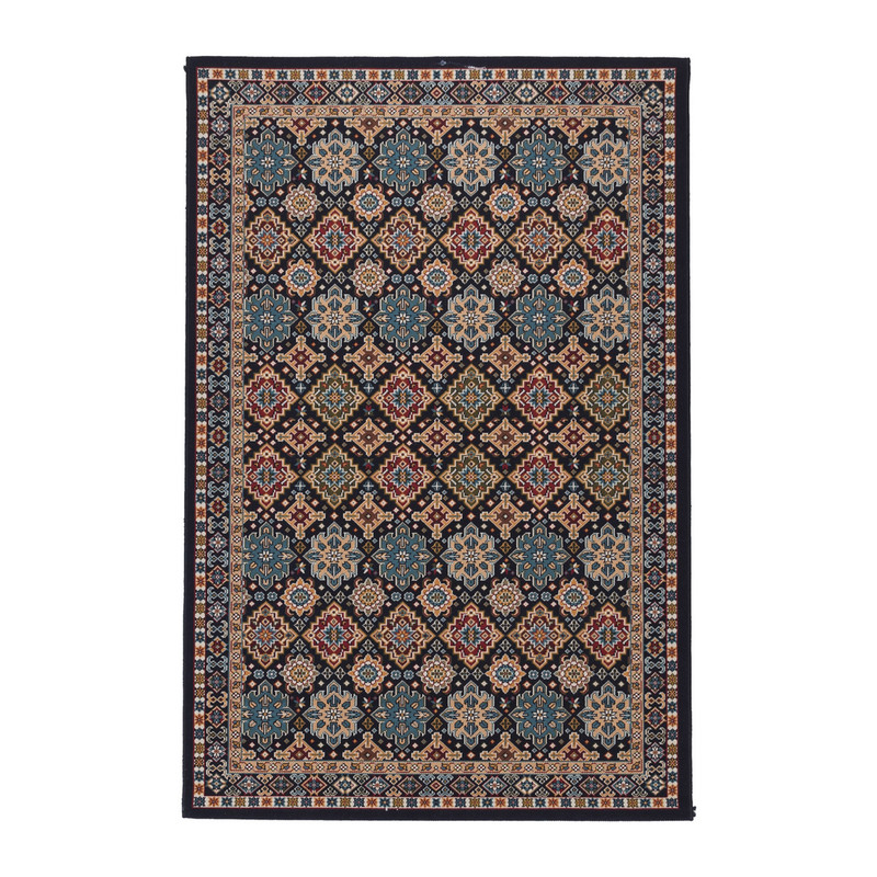 گلیم ماشینی دنیای فرش مدل آفتاب کد 400