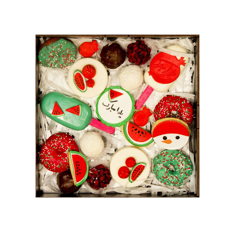 سینی یلدا میکس مزبار مجموعه 14 عددی