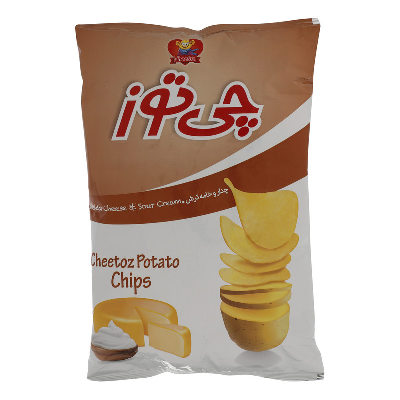 چیپس چدار و خامه ترش چی توز - 65 گرم