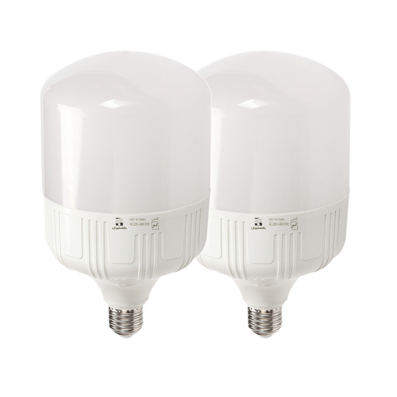 خرید و قیمت لامپ ال ای دی 50 وات بالاستیران مدل CAP5003 پایه E27 بسته 2 عددی