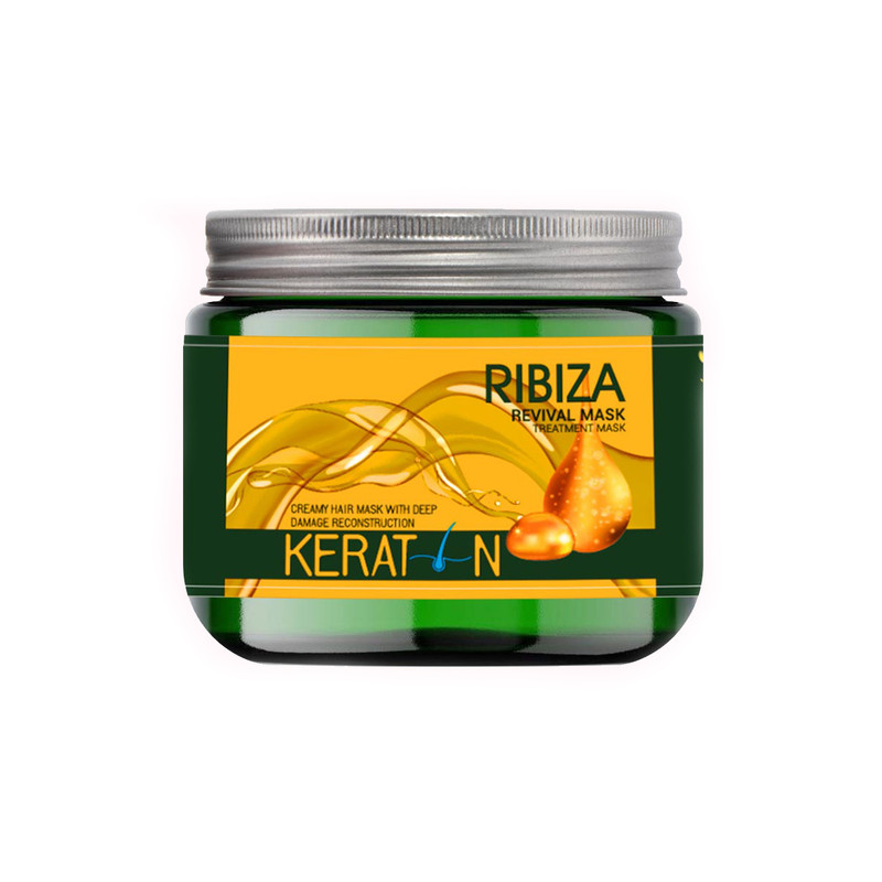 خرید و قیمت ماسک مو ریبیزا مدل کراتین حجم 500 میلی لیتر