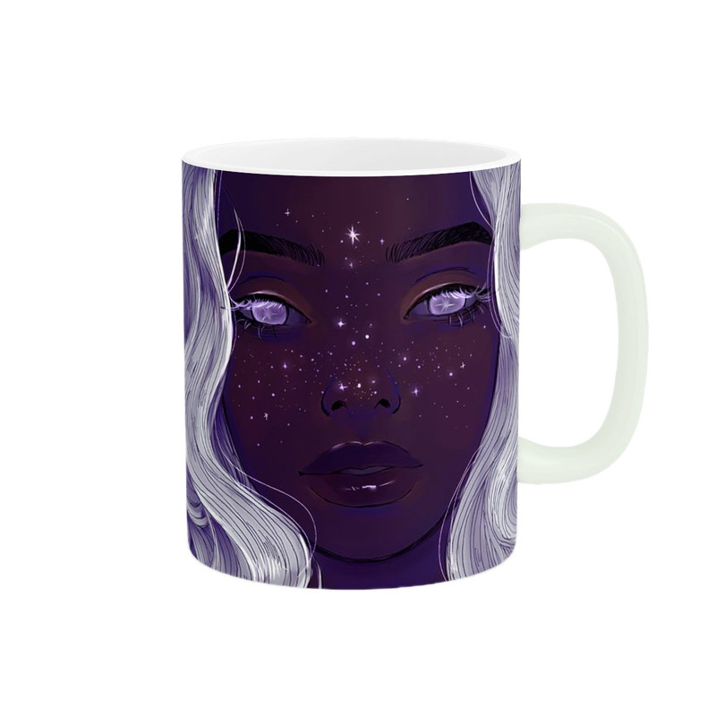 ماگ طرح دخترانه کد wall-7763