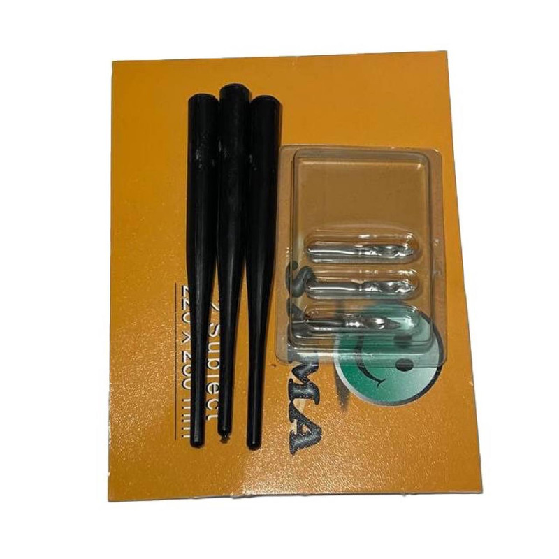 قلم کالیگرافی مدل فلزی کد hg-87372 بسته 3 عددی