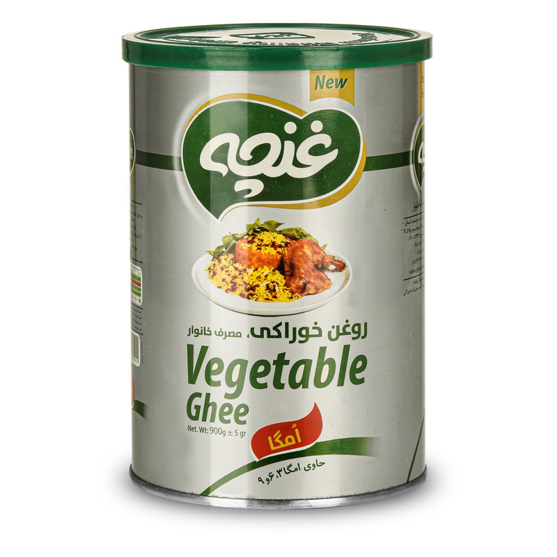 روغن گیاهی جامد غنچه - 900 گرم