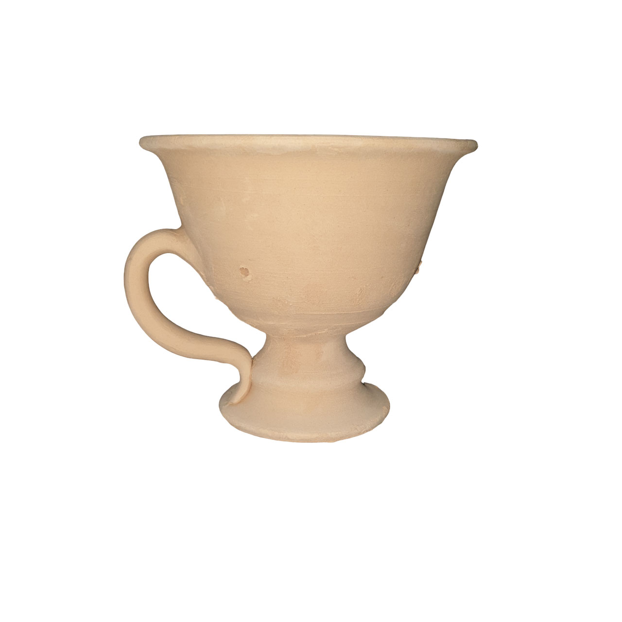 اسپند سوز سفالی خام مدل لبه دار