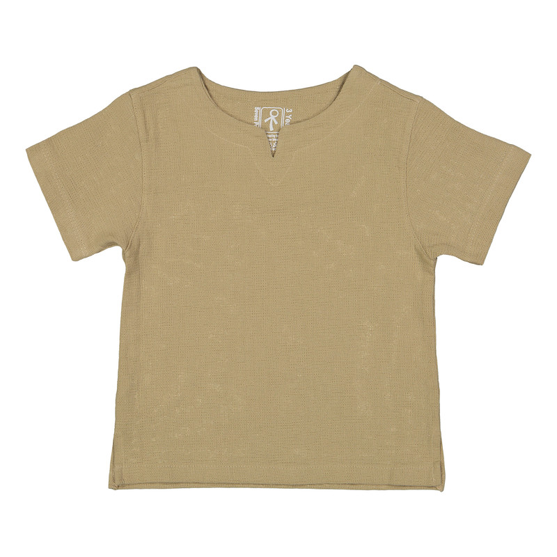 تی شرت آستین کوتاه پسرانه سون پون مدل 1590 رنگ کرم