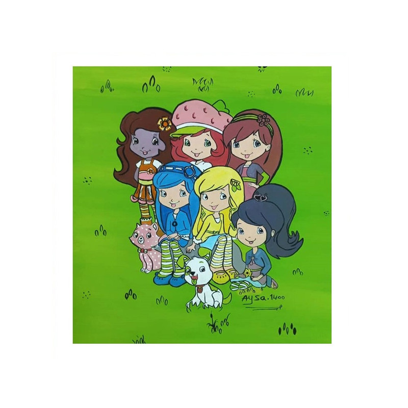 تابلو نقاشی مدل اتاق کودک و نوجوان