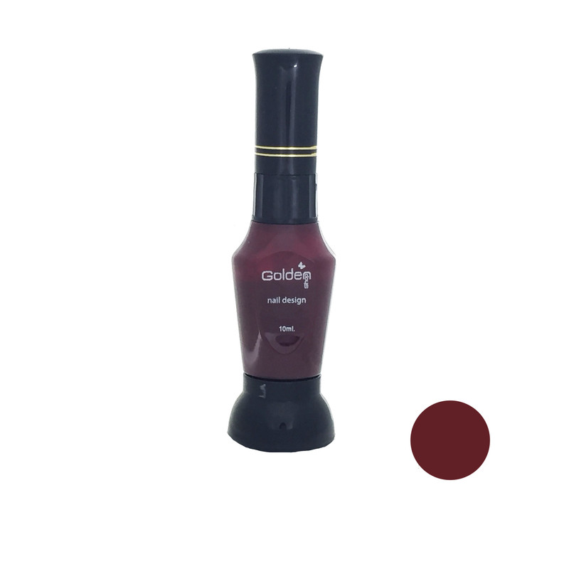 لاک طراحی ناخن گلدن شاپ شماره 06