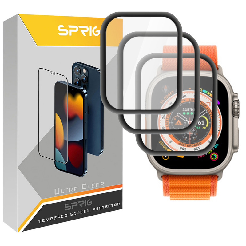 محافظ صفحه نمایش نانو اسپریگ مدل SPG مناسب برای ساعت هوشمند N8 Ultra Plus بسته سه عددی