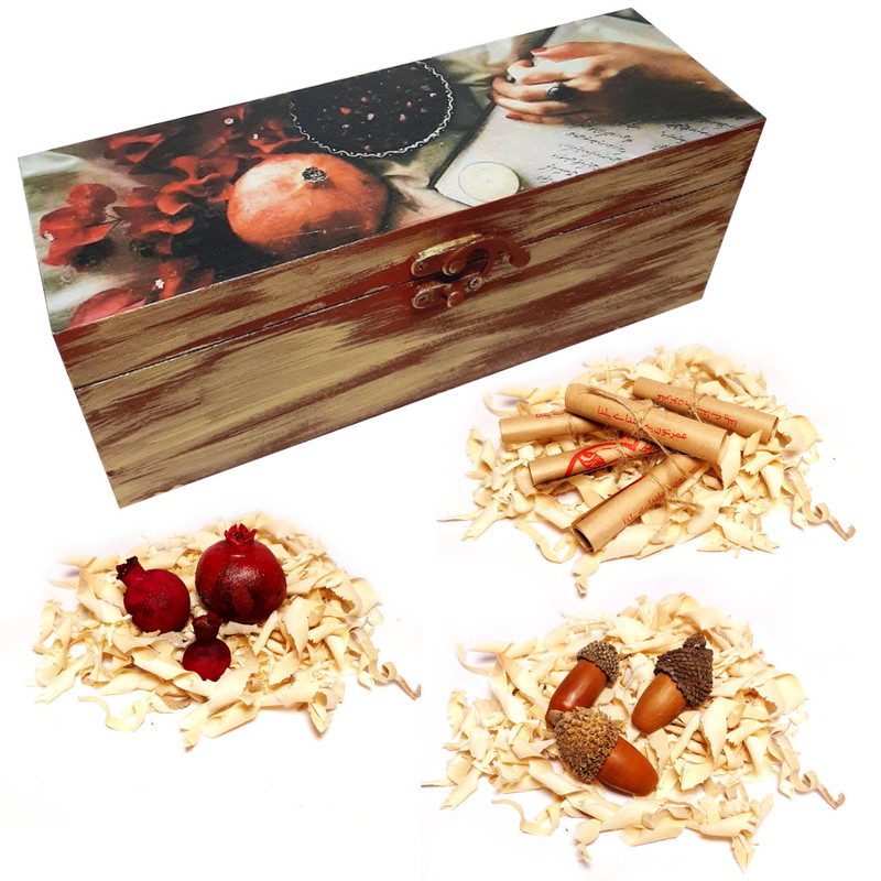 خرید و قیمت ست هدیه دکوراتیو مدل شب یلدا کد YP05 مجموعه 12 عددی