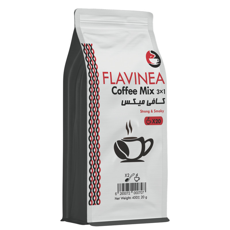 خرید و قیمت پودر کافی میکس 3 در 1 فلاوینا - 450 گرم