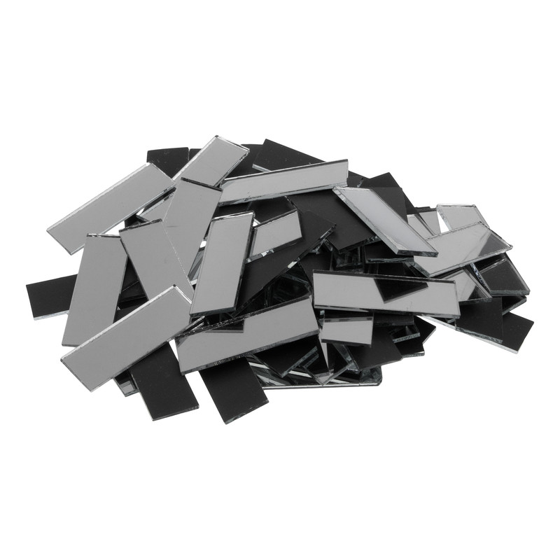 آینه آریا کریستال مدل مستطیل کد AMS-100/6C.2C.2M بسته 100 عددی