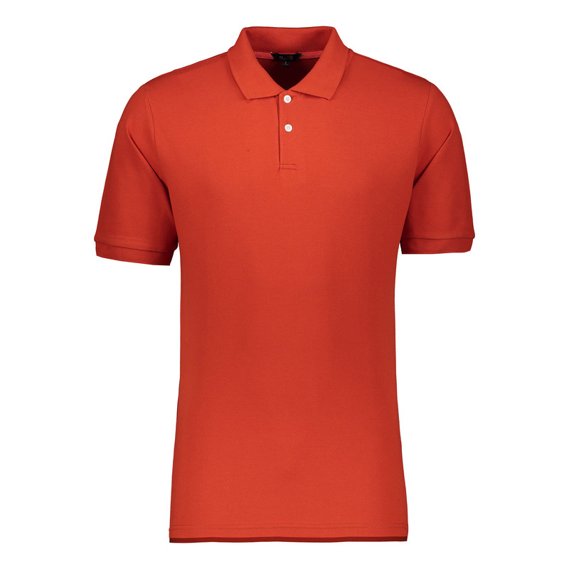 پولوشرت آستین کوتاه مردانه زی سا مدل 8802502 رنگ نارنجی