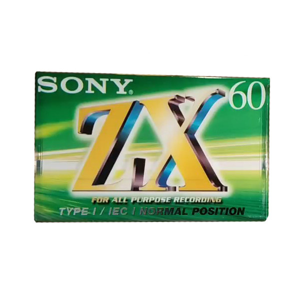 نوار کاست سونی مدل ZX 60