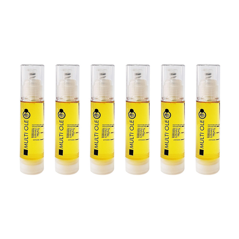 روغن مو و ابرو آرگان اوله مدل multi ole حجم 50 میلی لیتر مجموعه ۶ عددی