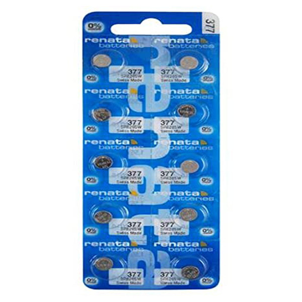 خرید و قیمت باتری ساعت رناتا مدل SR626SW بسته 10 عددی