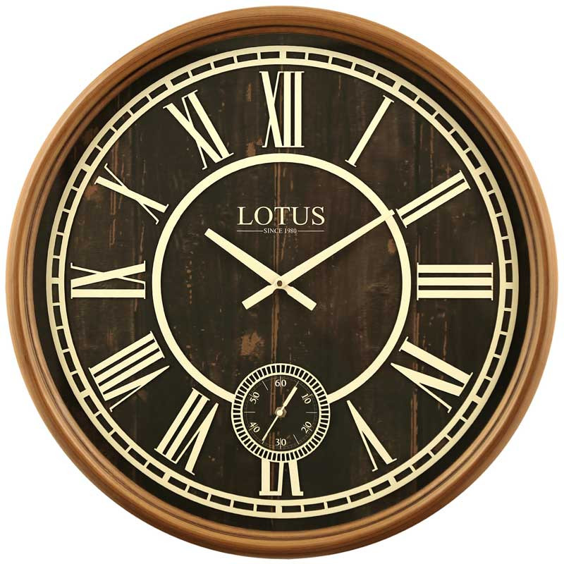 خرید و قیمت ساعت دیواری لوتوس مدل 484JOHNSON