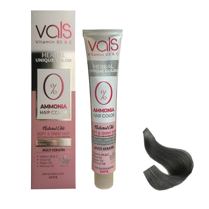 رنگ مو والس شماره 6.11 حجم 100 میلی لیتر رنگ بلوند خاکستری تیره