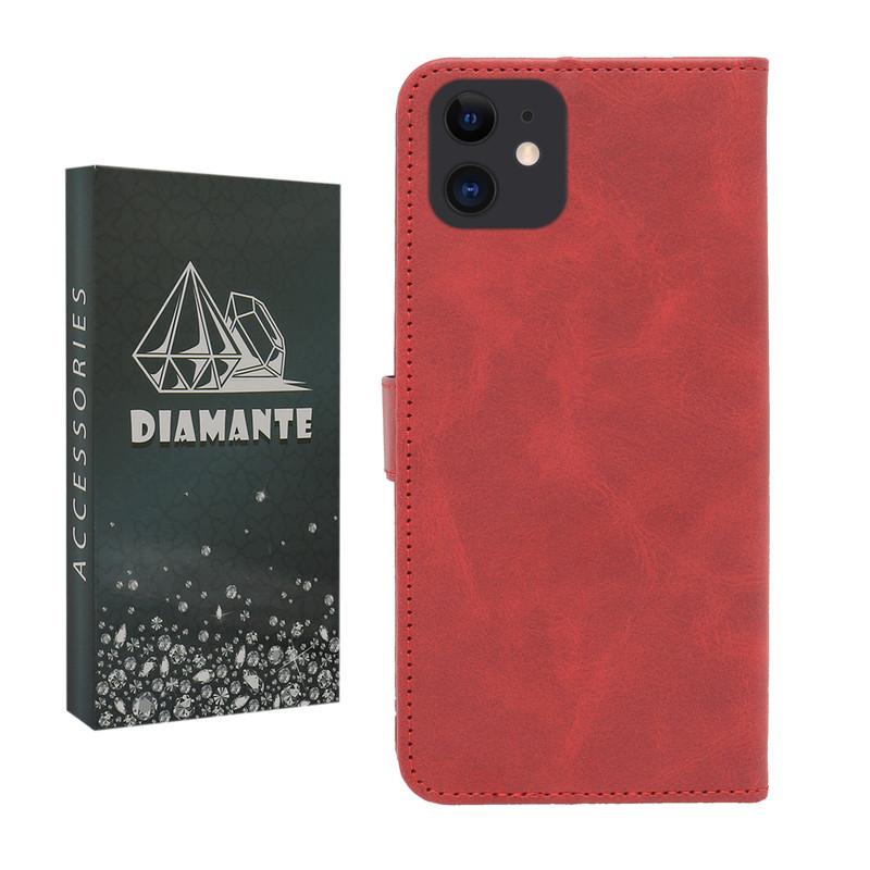 کیف کلاسوری دیامانته مدل Bersa Bk مناسب برای گوشی موبایل اپل iPhone 12 Mini